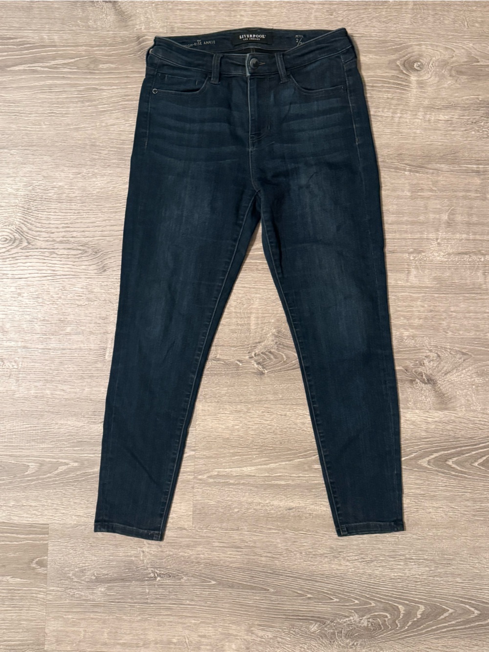 Liverpool Women's Dark Indigo Skinny Jeans